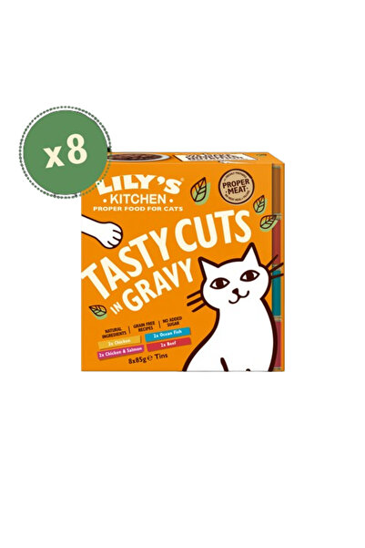Lily's Kitchen قطع لذيذة في مرق - عبوة متعددة للقطط