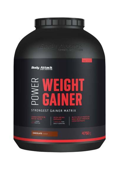 Body Attack مكمل غذائي لزيادة الوزن 4.75 كجم بنكهة الشوكولاتة