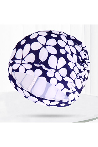 Choice قبعات سباحة من القماش المطوي مقاس واحد 15 للنساء والرجال مطبوع عليها ز...