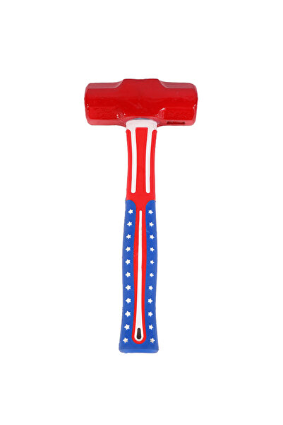 Lawazim مطرقة مهندس - 2 رطل - علم أمريكي شديد التحمل، ممتص للصدمات، مقبض مانع...