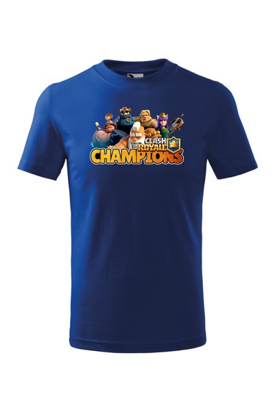 Funny Gift Tricou cu maneca scurta pentru copii Clash Royale Champions