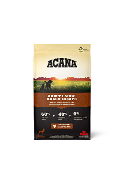 Acana طعام جاف للكلاب البالغة من السلالات الكبيرة، 11.4 كجم