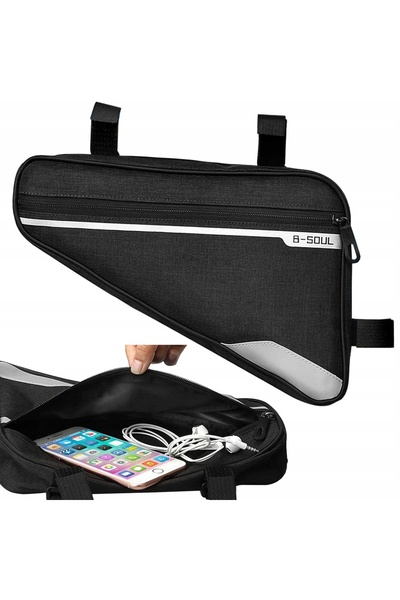 CN Geanta cadru bicicleta, 34 x 30 x 20, negru