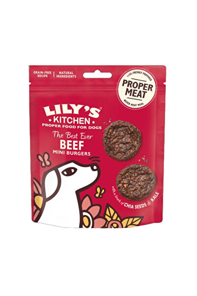 Lily's Kitchen أفضل برجر لحم بقري صغير للكلاب على الإطلاق 70 جرامًا