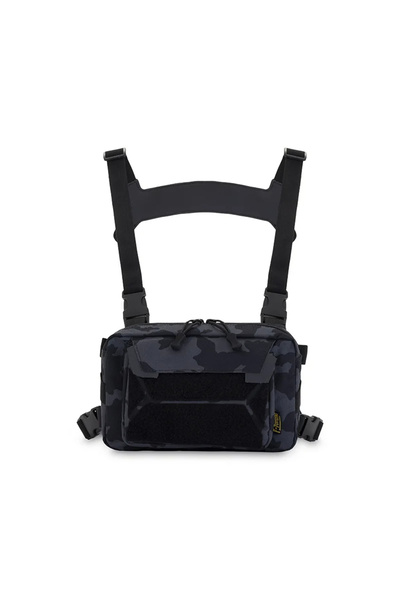 Choice حقيبة صدر رجالية تكتيكية مقاومة للماء للتسلق والتخييم - حقيبة صدر مموه...