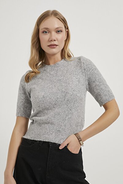 Arma Life Armalife 4767 Bis Collar Premium Short Sleeve Women's Sweater