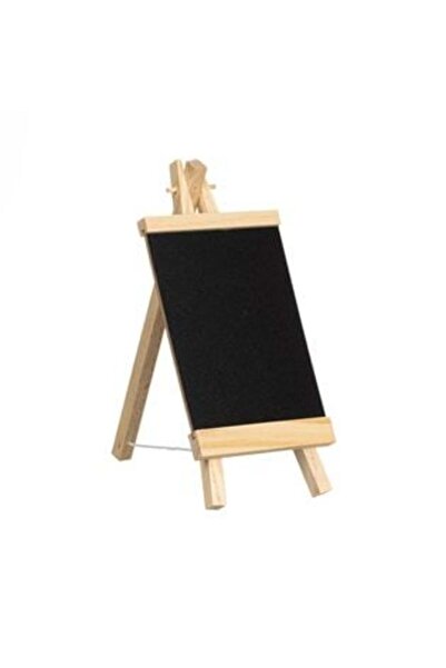 Jumbo Black Decorative Board with Wooden Easel 9 x 20 cm