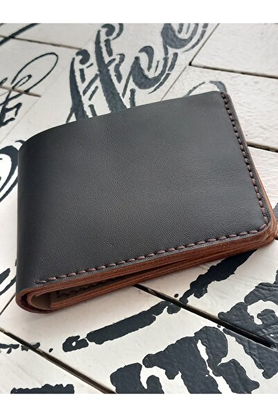 LUNA LUSTER محفظة جلدية أصلية مصنوعة يدويًا للآباء هدية عيد ميلاد