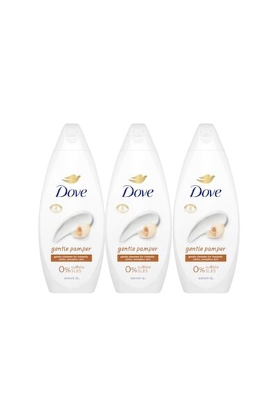 Dove Set 3 x Gel de duș 450ml Răsfăț delicat
