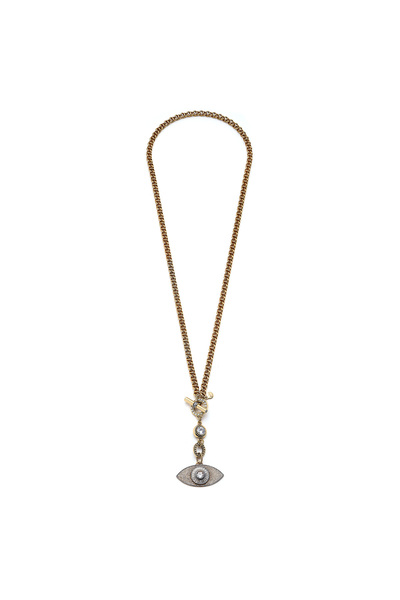 Mon Reve Guardian Eye Zirkon Göz Charm Zincir Kolye