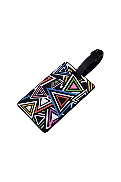 Crisalida Eticheta pentru identificare bagaje Crisalida, 6,5 x 10 cm, Triungh...