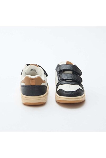 KIABI Three-tone low-top trainers BROWN