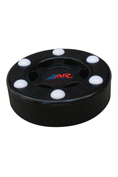 A&R Collectibles قرص هوكي الشارع المضمن من A&R Sports، أسود