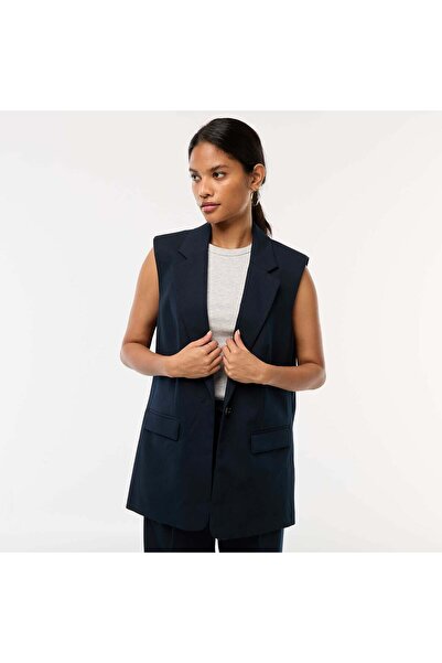 KIABI Sleeveless Suit Vest BLUE