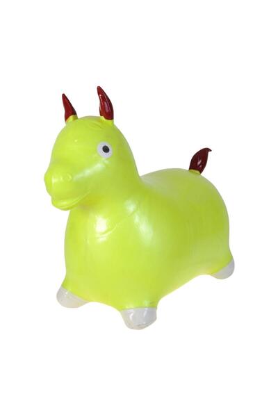hak-iş oyuncak Neon Sarı Şişme Binilebilir Oyuncak Hayvan – Denge Geliştirici Oyuncak