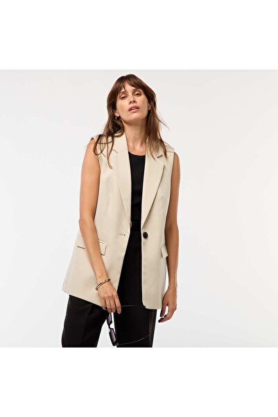 KIABI Sleeveless Suit Vest BEIGE