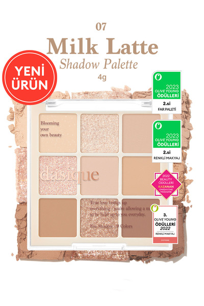 dasique Mat ve Işıltılı Renk Seçenekleri Sunan Far Paleti Shadow Palette (#07...