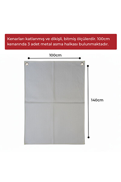 nivofire Yanmaz Soba Arkası Koruma Kumaşı 100x140cm