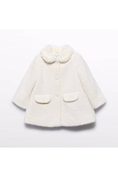Abel & Lula Baby Girl Jacket - Cream