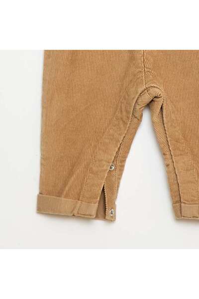KIABI Corduroy Overalls BEIGE