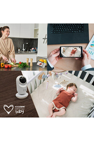 Easycare baby 2in1 Baby Monitor and WiFi Audio-Video Camera with App