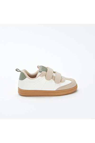 KIABI Three-tone Velcro trainers BEIGE