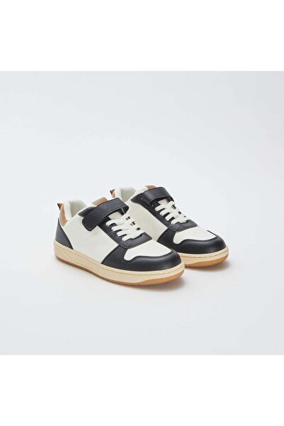 KIABI Hook and loop trainers BROWN