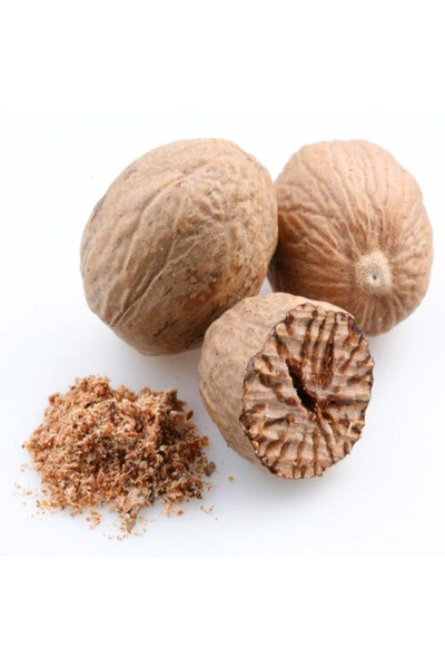 Natural جوزة الطيب بدون قشر 200 جرام × 12