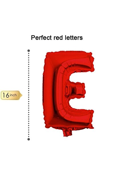 MARKQ Red I Love You Balloon Banner 16 Inch Foil Letters for Valentine, Wedding & Party Decorations