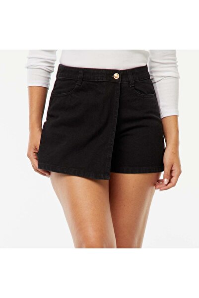 KIABI Short denim skort GREY