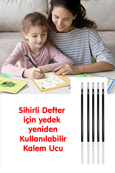 Shoplandu Sihirli Kalem Yedek Uç - Uçan Mürekkepli Sihirli Defter Yedek Kalem...