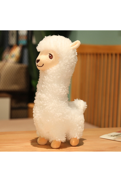 Choice 30-33cm White Alpaca Furry Plush Llama Alpaca Plush Toy Stuffed Soft L...