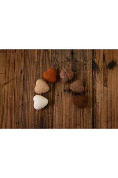 Choice FD08 دعائم تصوير حديثي الولادة مصنوعة من الصوف على شكل قلب حب، ملحقات ...