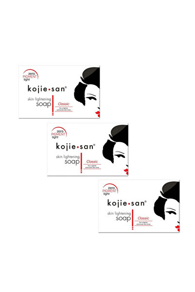 koji san Kojie San Kojic Acid Skin Lightening Soap (Classic) - 135g 3 pieces