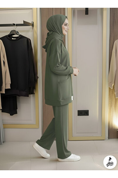 Bala Giyim Kadın Kapüşonlu Alt Üst Takım