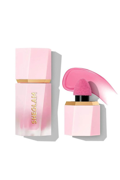 Shiglam أحمر خدود بلاشر سائل كلر بلوم لون بيتال تاك من شيجلام 5.2 مل Petal Talk