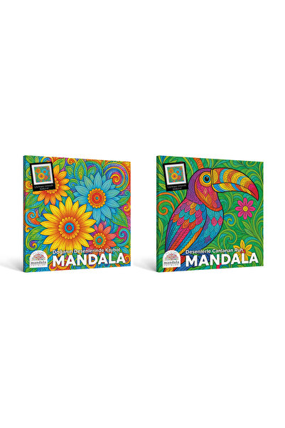 Art Terapi Mandala Yayınları MANDALA #BOYAMA SETİ #YETİŞKİNLER İÇİN BOYAMA Kİ...