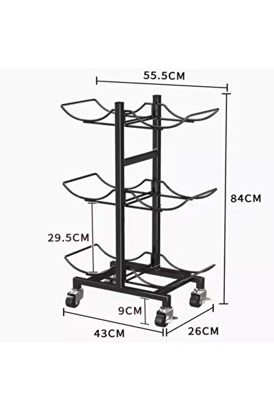 Choice Foldable mobile water bottle storage rack