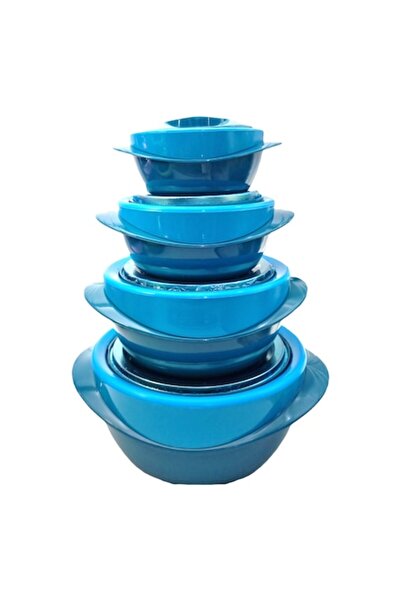 ABS Set 4 thermal food containers, blue, 4 l, 2.2 l, 1 l, 0.6 l