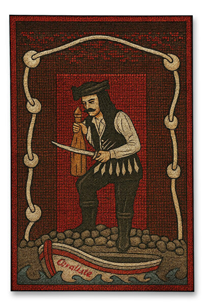 Rugs Modern Halı MOSSO Παραδοσιακό Μοτίβο με Ριγέ Σχέδιο Υφαντή Βάση Vintage ...