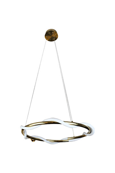 HAMER Modern oil chandelier, 80 cm diameter, yellow lighting