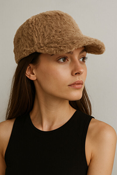 CosmoOutlet قبعة شتوية نسائية من الفرو الناعم ذات ملمس ناعم ودافئ