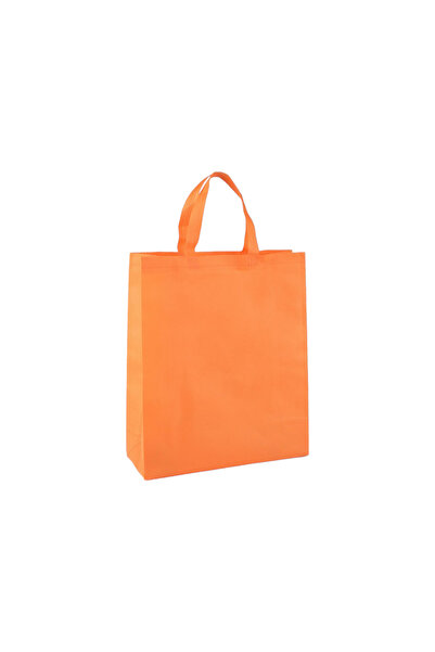 Crisalida Non-Woven Shopping Bag, 34 x 40 cm, Orange