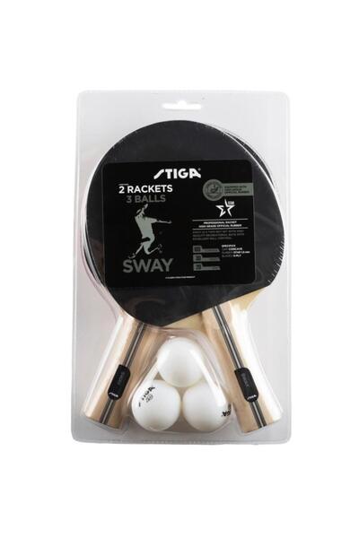 STIGA Set Sway Hobby Table Tennis Racket Set 1210-5518-01