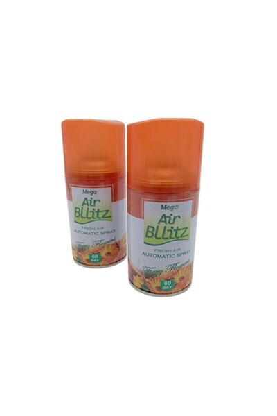 ABS Set odorizant de cameră de rezervă, AIR BLLITZ 2x205ml, FIERY FLOWERS