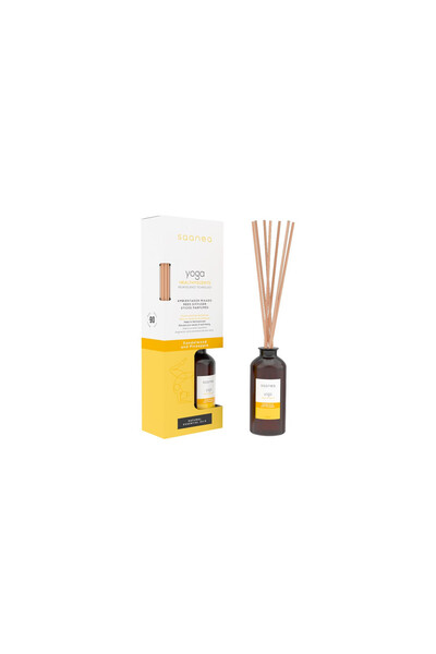 Cristalinas Parfum camera cu betisoare 0% alcool Saanea Yoga, Santal si anana...