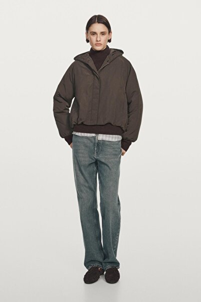 Massimo Dutti Su geçirmez bomber ceket