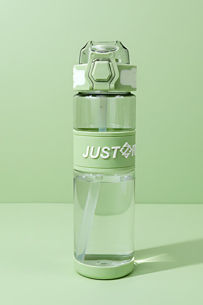 Bisbell زجاجة ماء معيارية سعة ٦٥٠ مل مع شفاطة | خالية من مادة BPA | مناسبة للصالة الرياضية والمكتب والسفر، BB4056