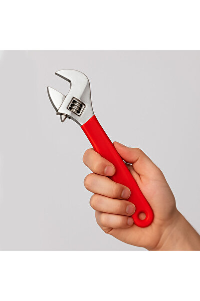 Badem10 Ratchet Wrench 8 Inch 19.5cm Professional Adjustable Wrench Steel Body Ergonomic Handle Screw