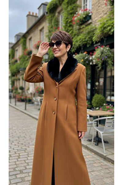 dml giyim Yakası seyyar kaşe kaban